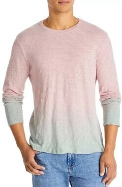 NWT ATM Anthony Thomas Melillo Slub Jersey Long Sleeve Tee Juneberry Surf Medium